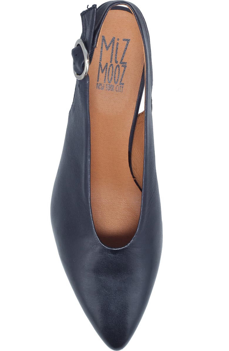 Miz Mooz Haven Slingback Pointed Toe Pump, Alternate, color,