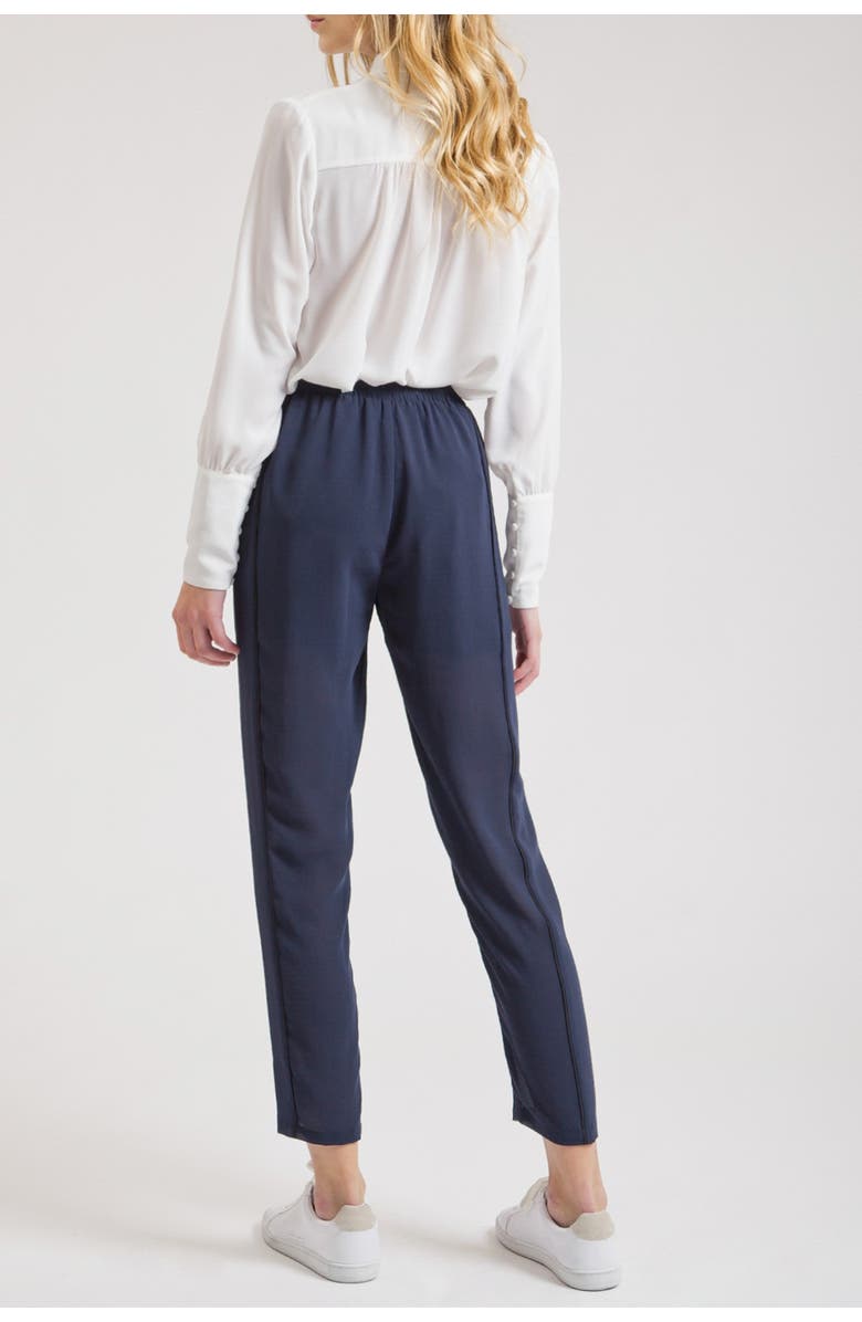 J.O.A. Long Sleeve Chiffon Blouse, Alternate, color, 