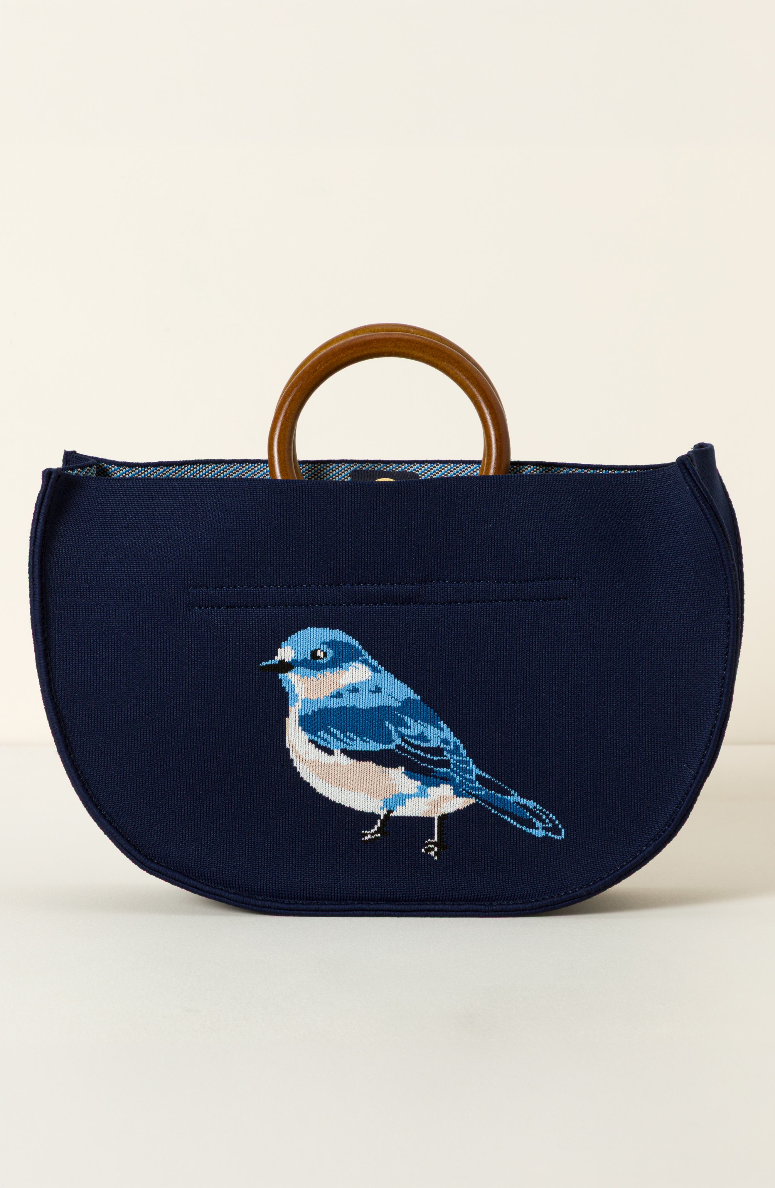 Uncommon Goods For the Birds Handbag, Main, color, Bluebird