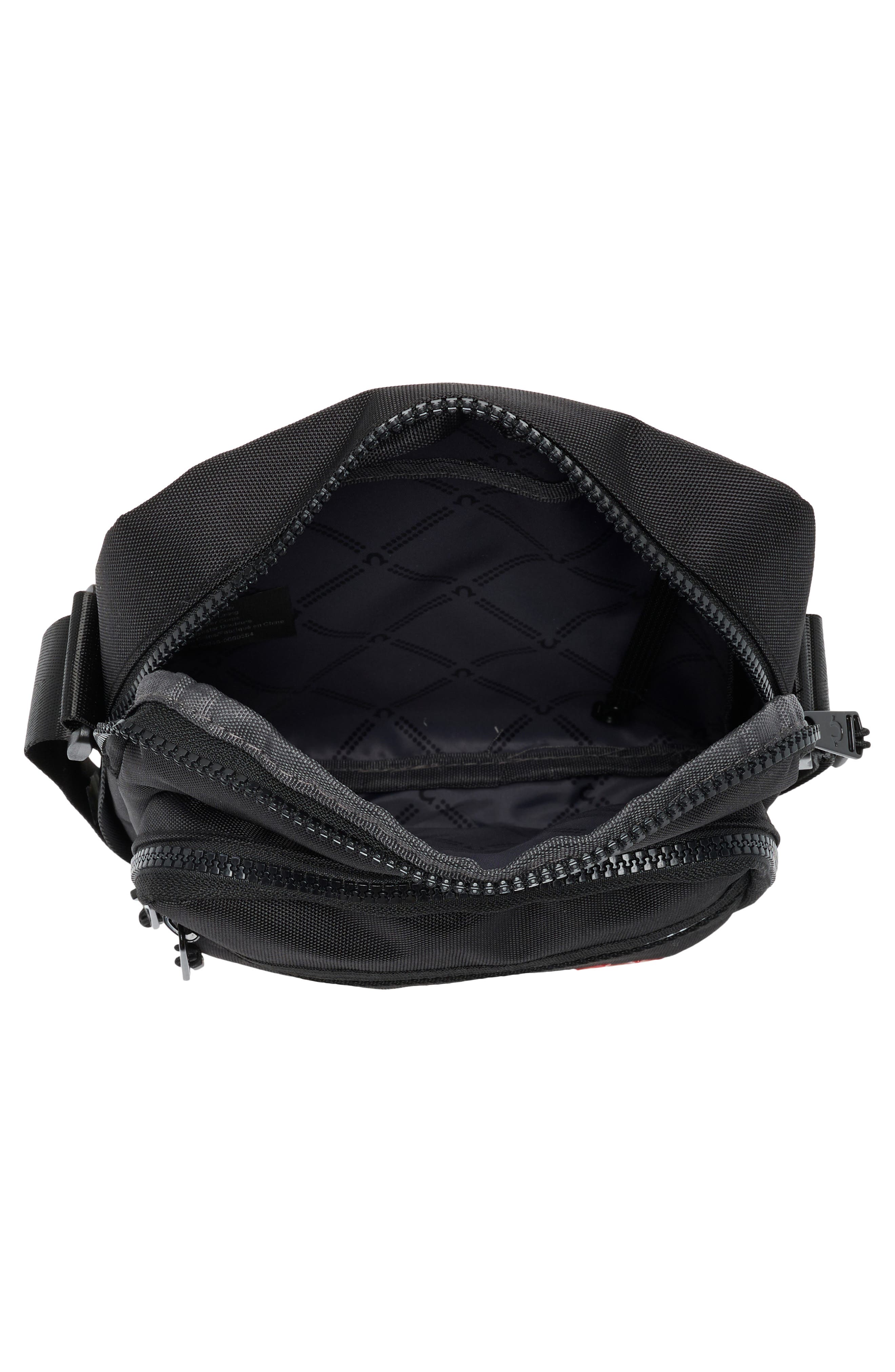 True Religion Scottie Sling Crossbody Bag, Alternate, color, Black