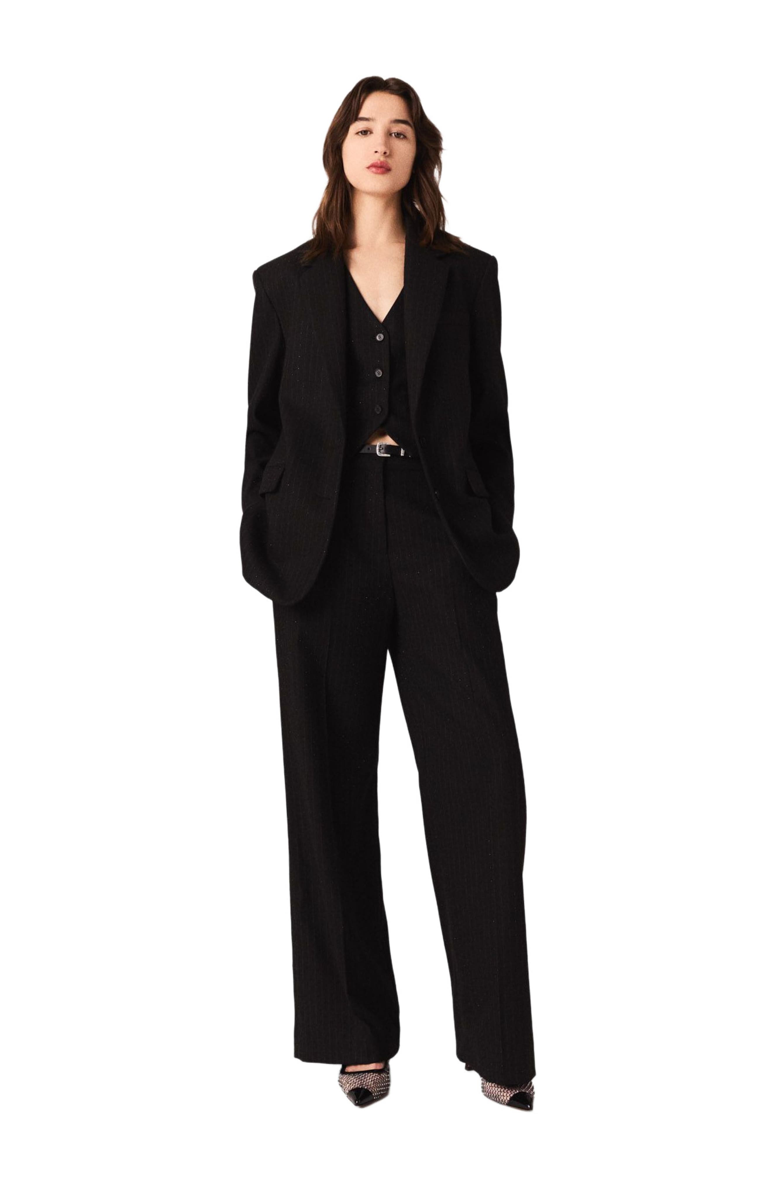 Rhinestone suit jacket
