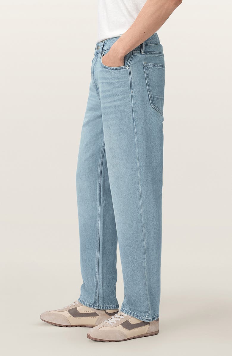 AllSaints Reid Cloud Straignt Leg Jeans, Alternate, color, Ice Indigo