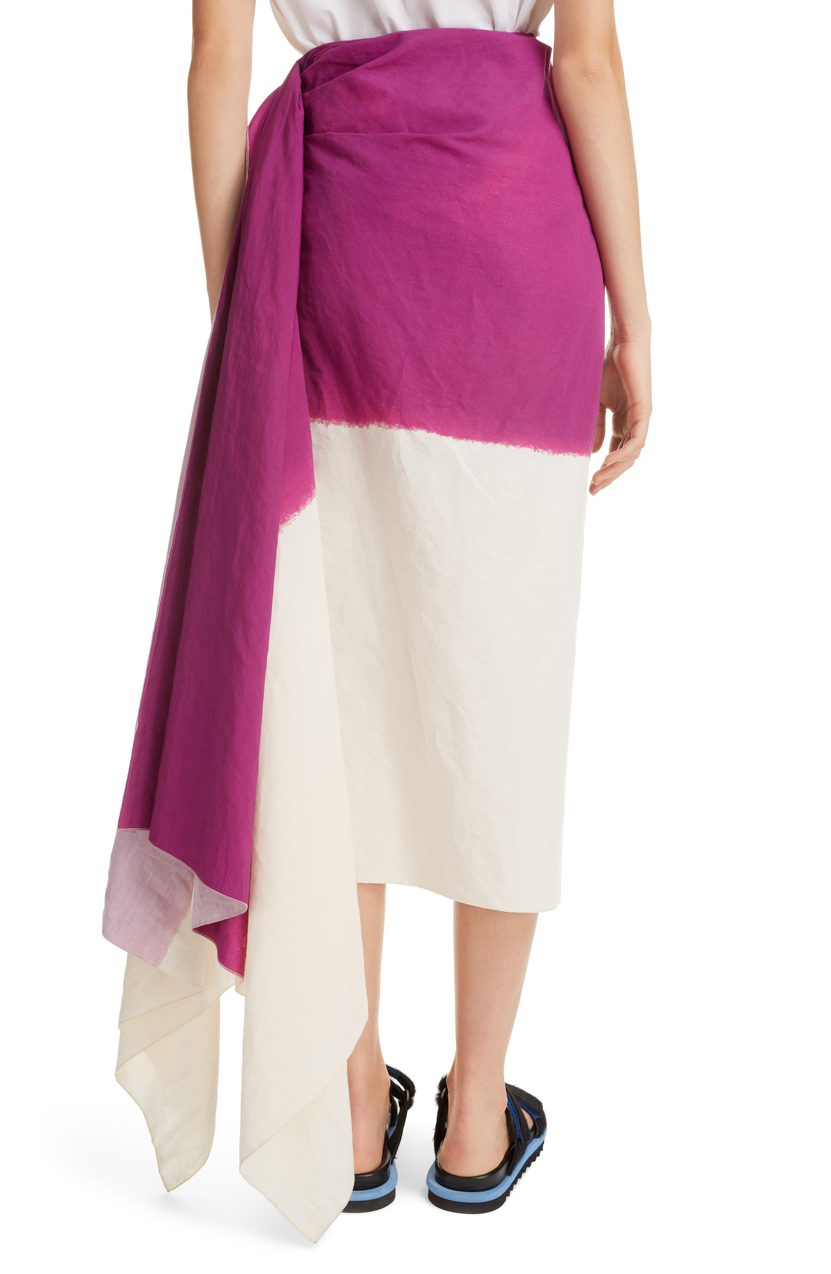 Dries Van Noten Savin Floral Print Asymmetrical Skirt (Women) | Nordstrom