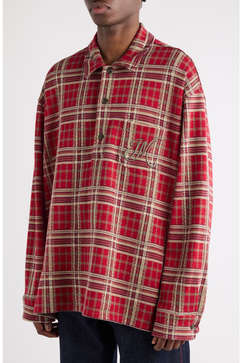 Orelien Plaid Popover Shirt (Men) | Nordstrom