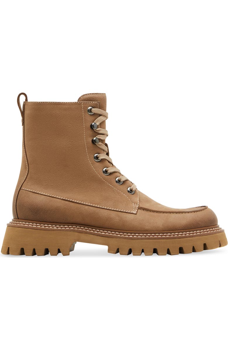 Steve Madden Walvia Lace-Up Boot, Alternate, color, Wheat