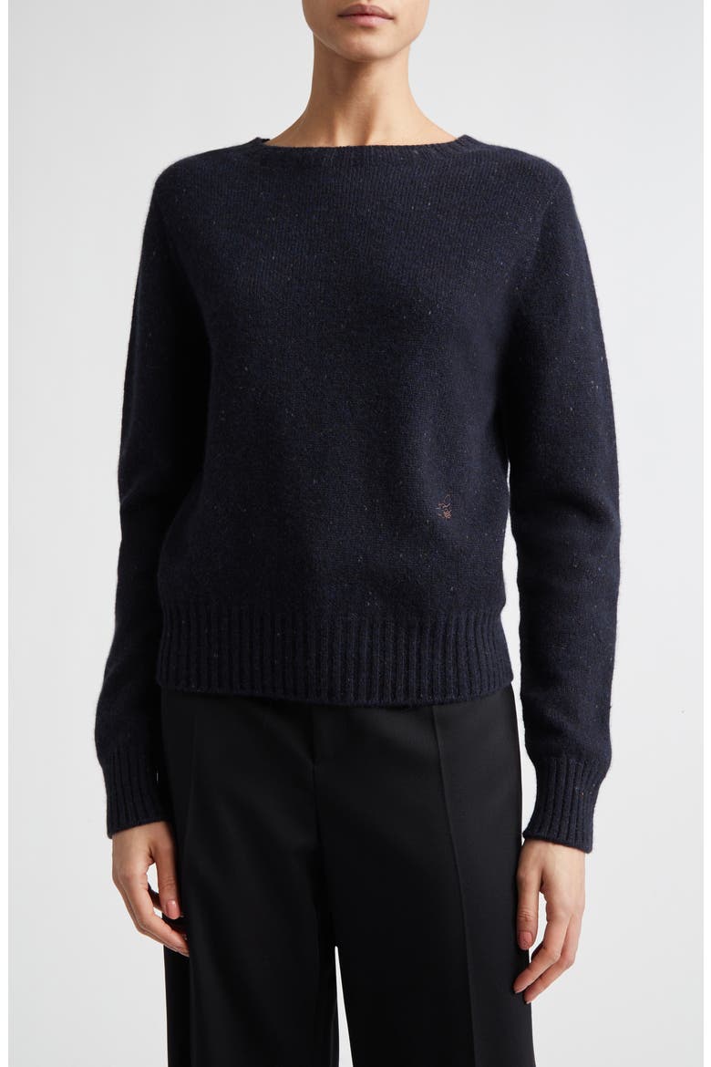 Cairn Donegal Cashmere Crewneck Sweater, Main, color, NORTHSCAPE DONEGAL