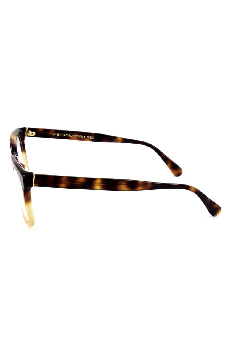 SUPER by RETROSUPERFUTURE<sup>®</sup> 52mm Square Optical Glasses, Alternate, color, Tortoise