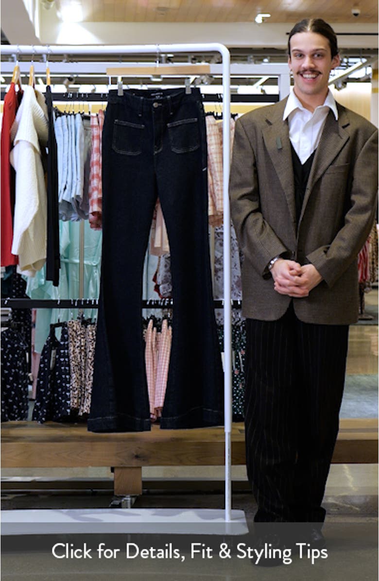 Good Waist Super High Waist Super Flare Jeans, sales video thumbnail