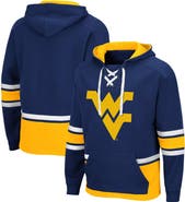COLOSSEUM Men's Colosseum Navy West Virginia Mountaineers Lace Up 3.0 Pullover Hoodie