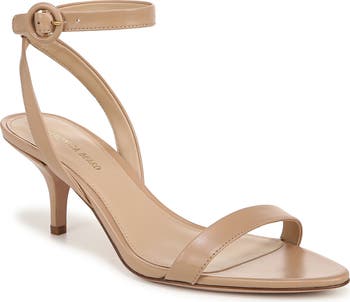 Darcelle Ankle Strap Kitten Heel Sandal