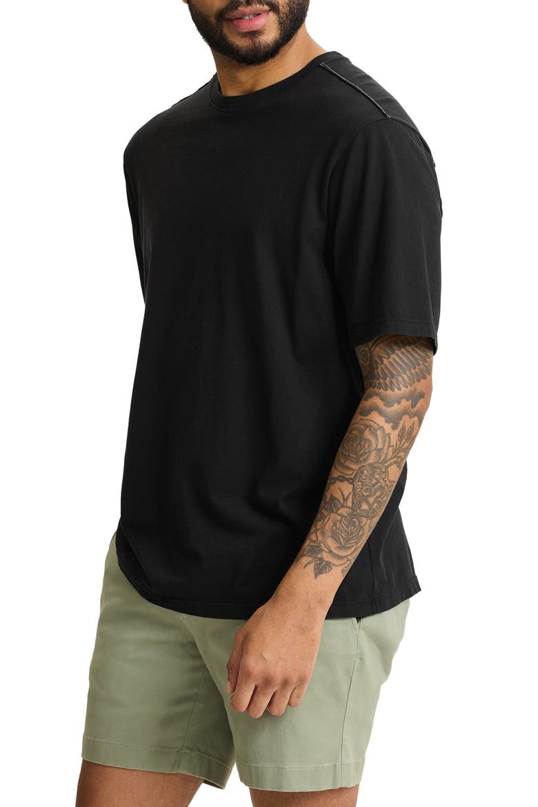 Kauai Keys Cotton T-Shirt, Main, color, COAL