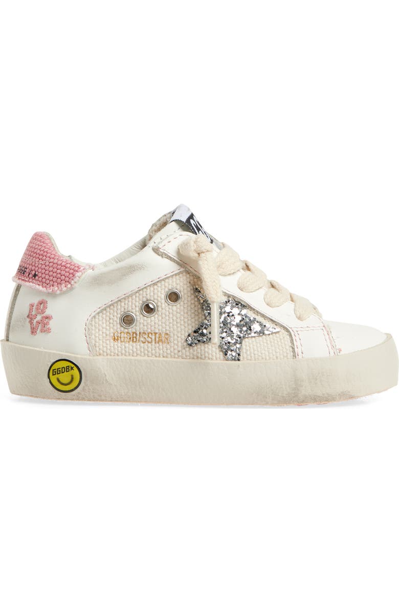 Golden Goose Kids' Super-Star Double Quarter Sneaker, Alternate, color,