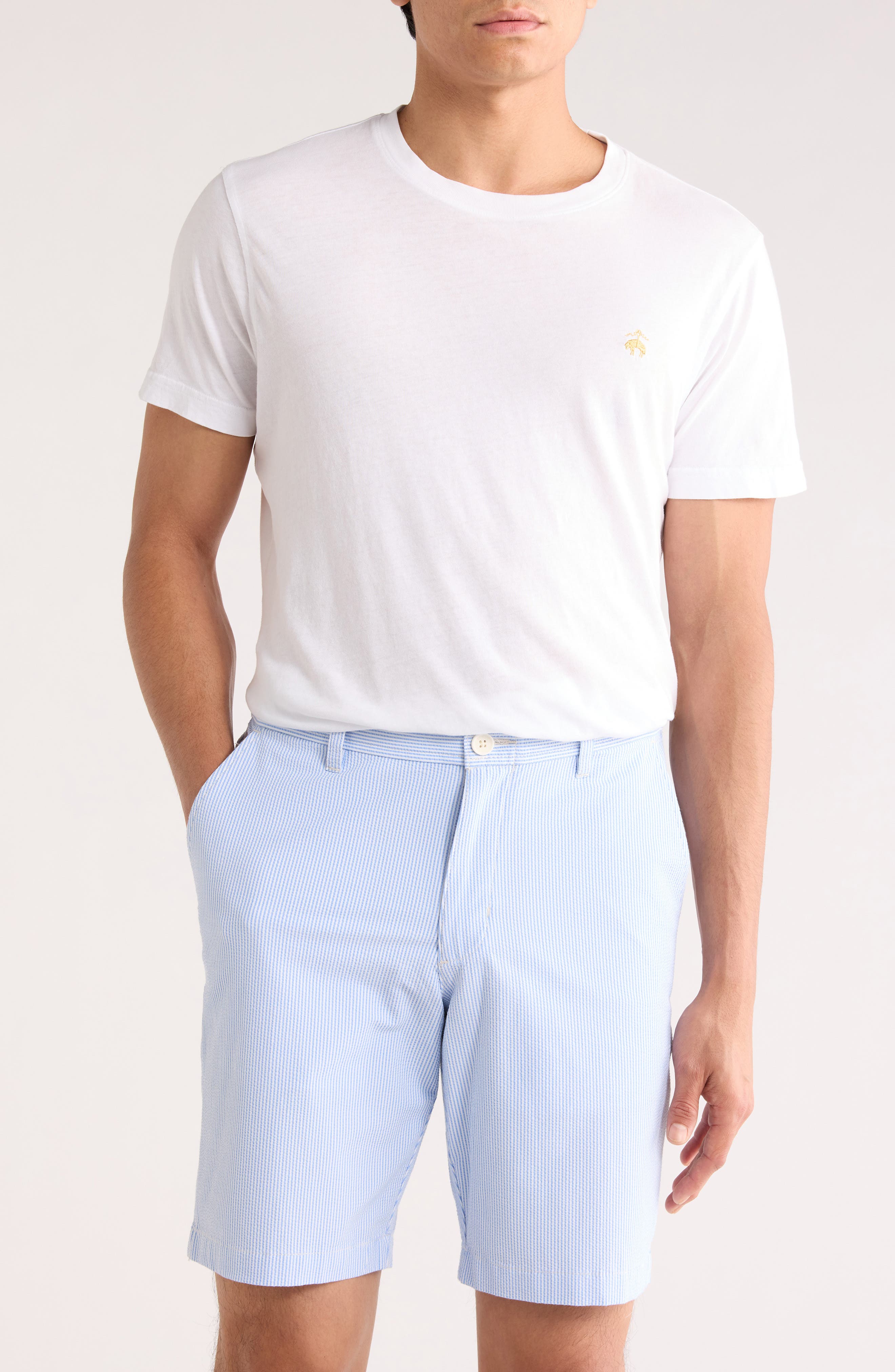 Tommy Bahama Nova Wave Stripe Seersucker Performance Shorts