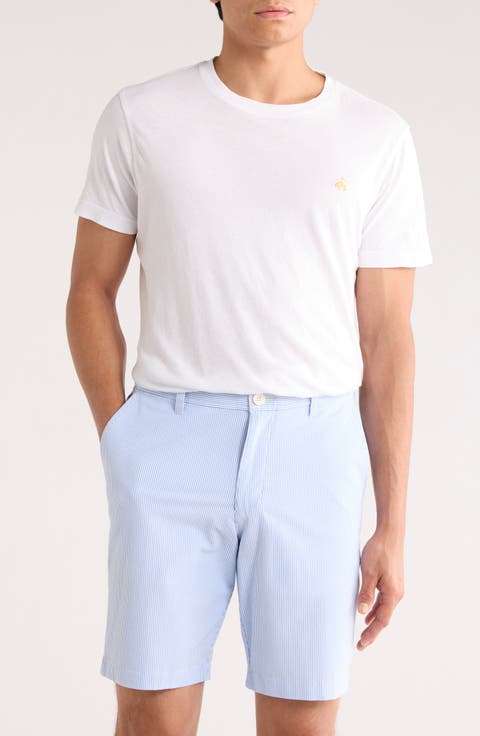 Nova Wave Stripe Seersucker Performance Shorts