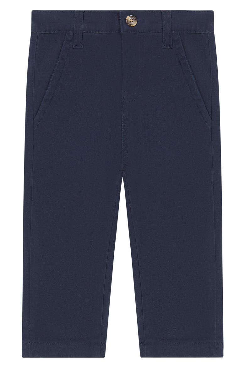 Stretch Twill Trousers, Main, color, NAVY