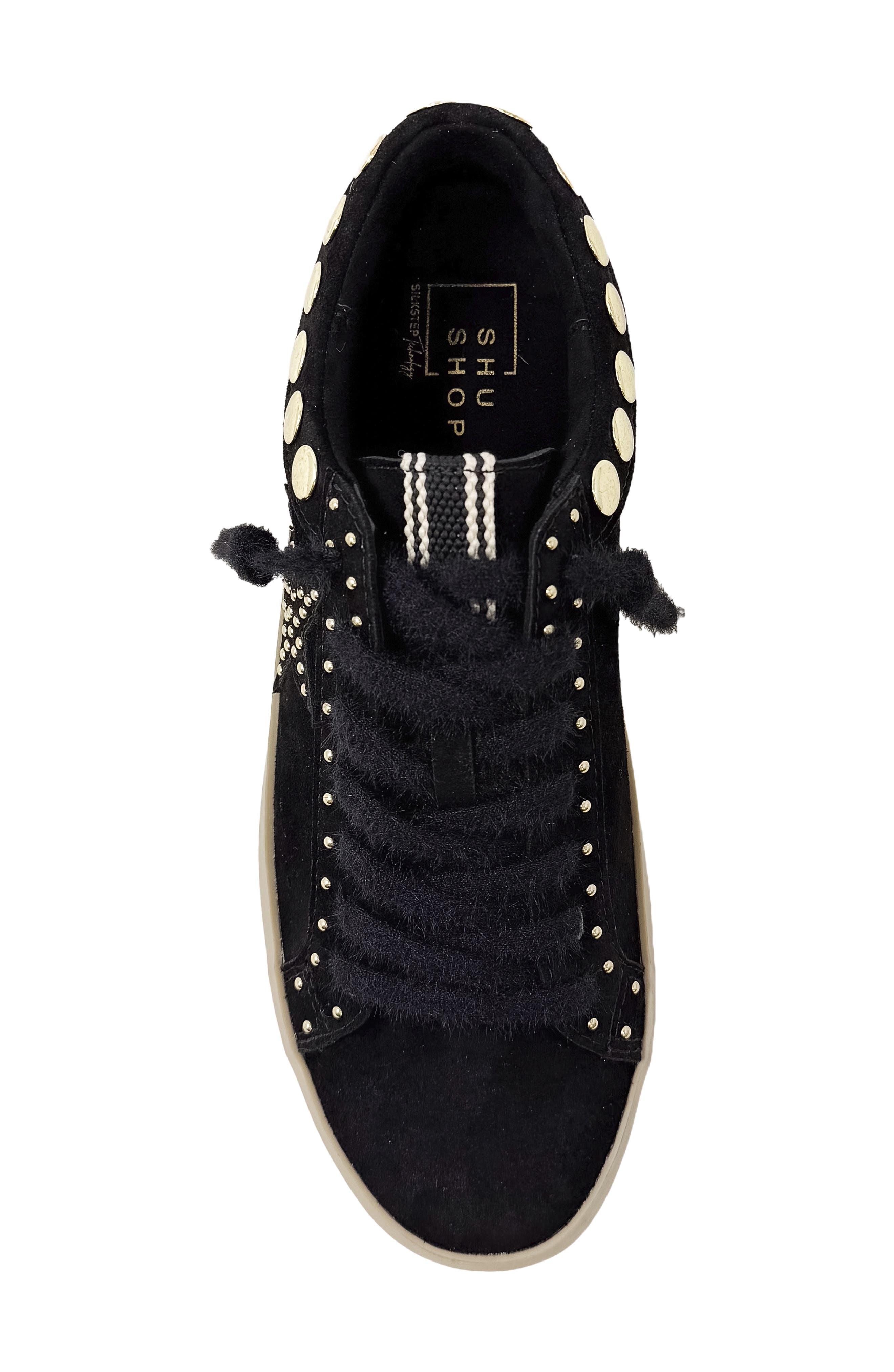 SHUSHOP Pandora Studded Low Top Sneaker, Alternate, color, 
