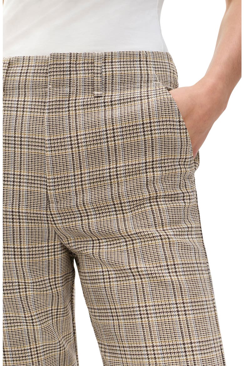 Shea Plaid Wool Blend Pants, Alternate, color, TNMLT