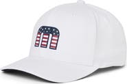 TravisMathew Flag Dad 3.0 Fitted Baseball Cap