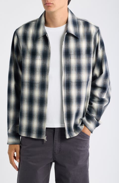 Zoclao Zip Front Shirt Jacket