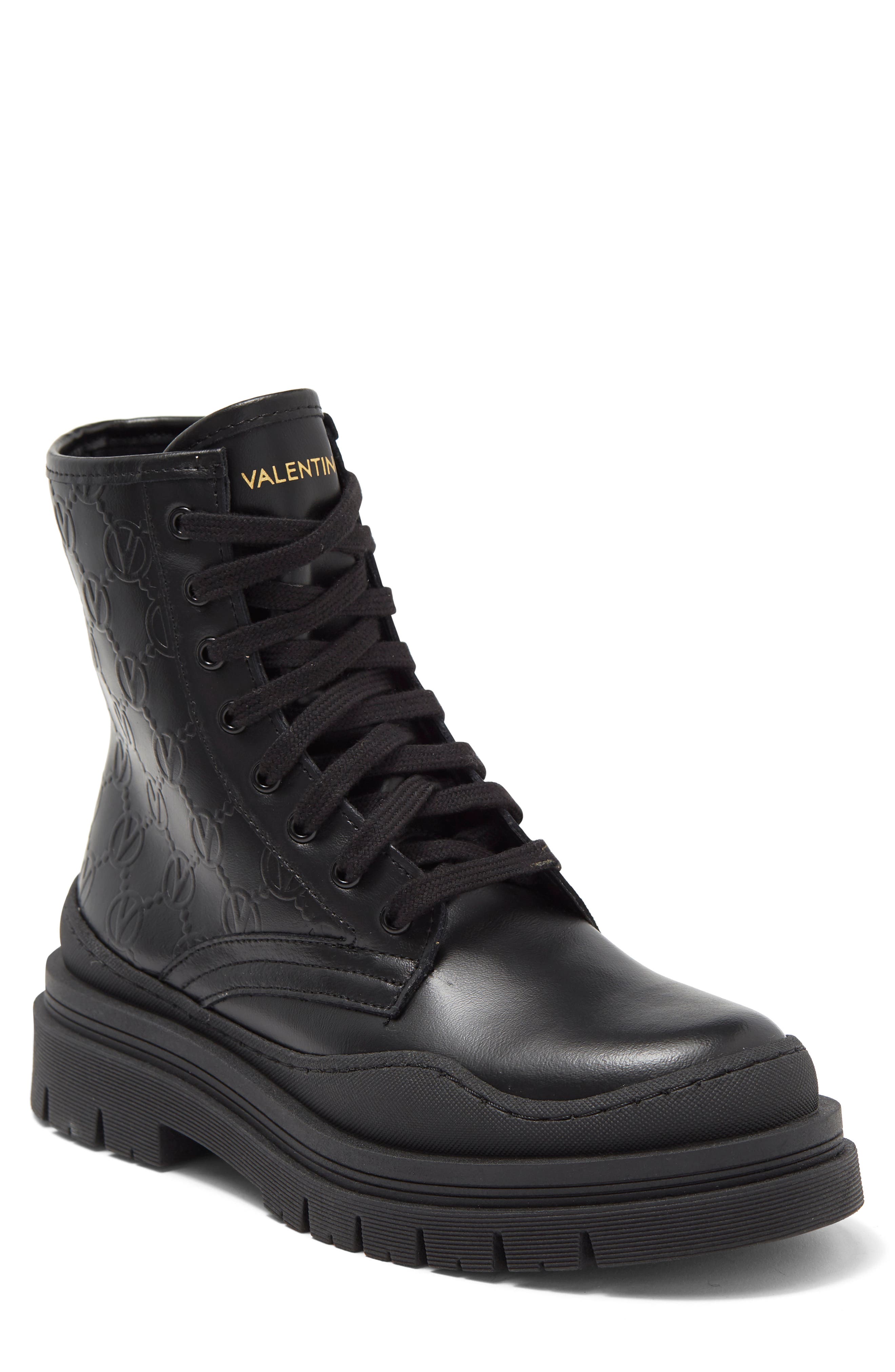 VALENTINO BY MARIO VALENTINO Ivana Lug Sole Combat Boot, Main, color, 