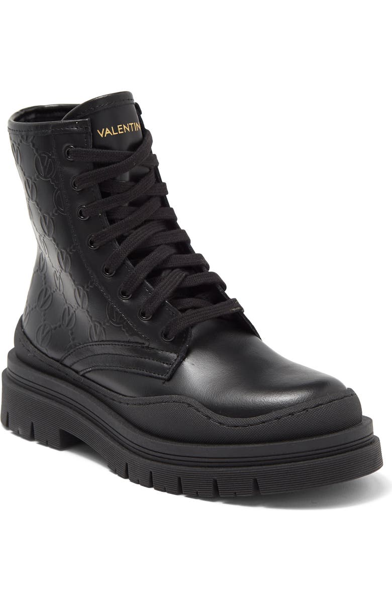 VALENTINO BY MARIO VALENTINO Ivana Lug Sole Combat Boot, Main, color,