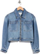 Current/Elliott Blouson Sleeve Crop Jacket