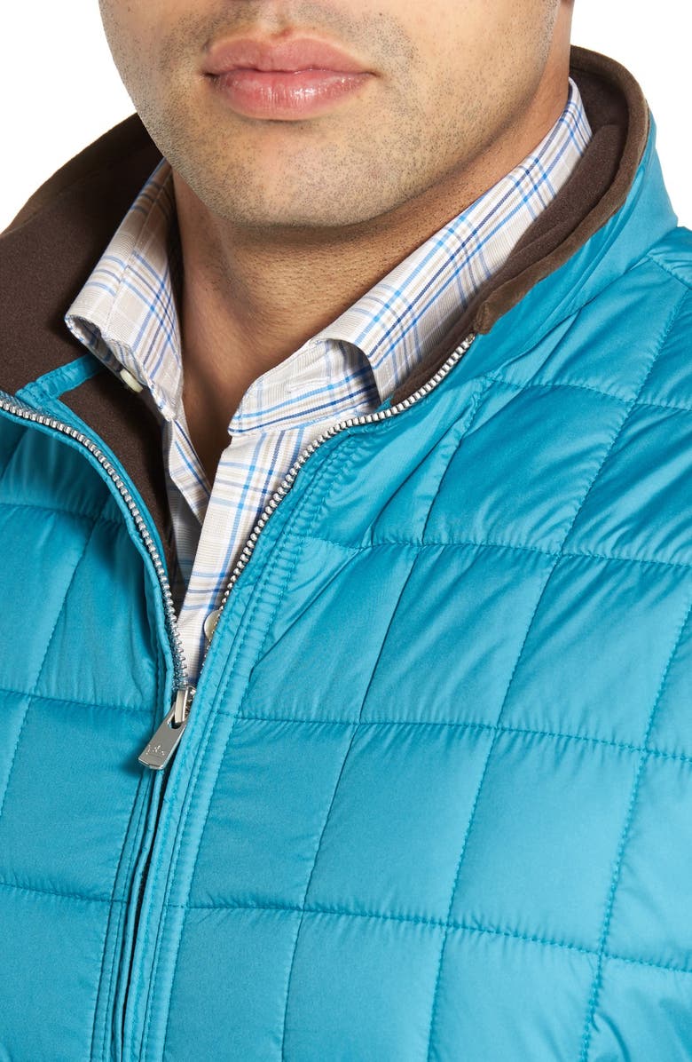Peter Millar 'Seneca' Water Resistant Quilted Vest, Alternate, color, 