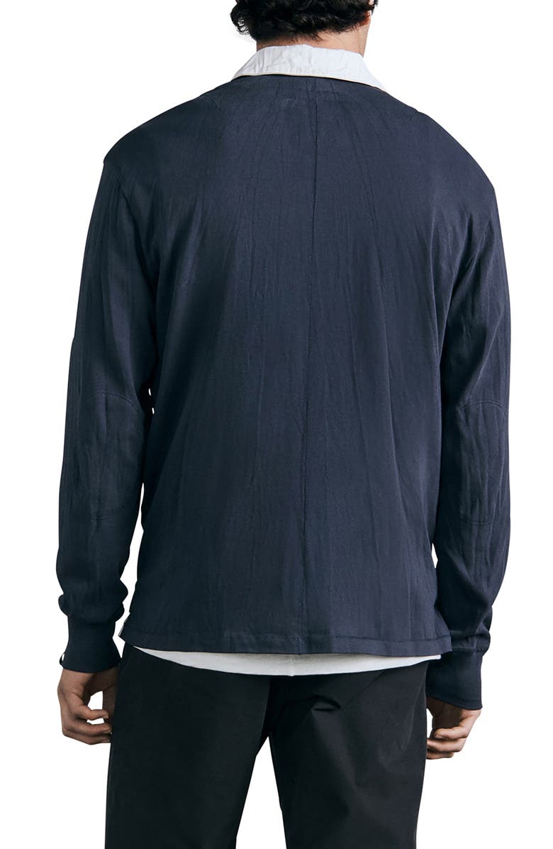 rag & bone Alton Cotton Rugby Shirt, Alternate, color, 
