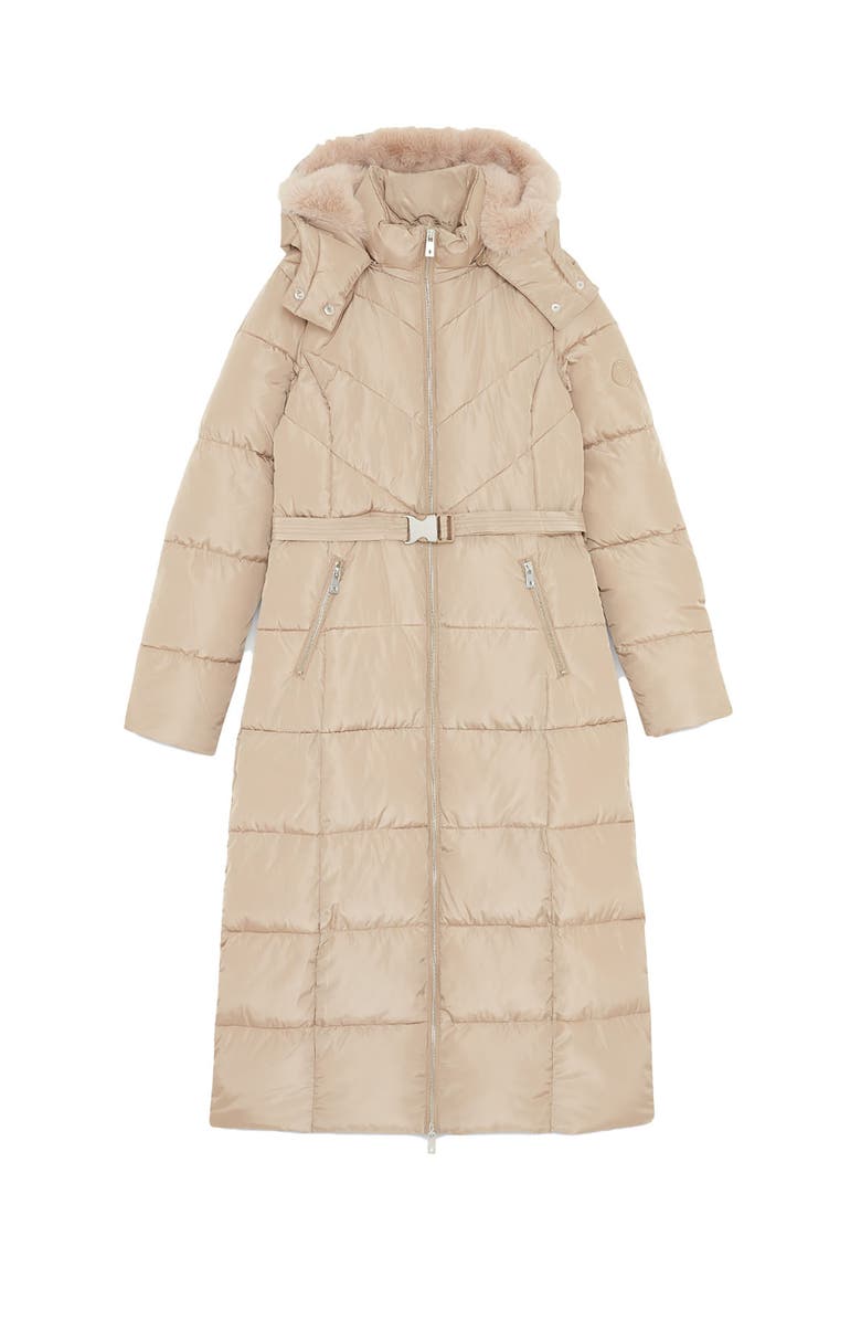 ottod'Ame Quilted Puffer Long Jacket, Alternate, color,