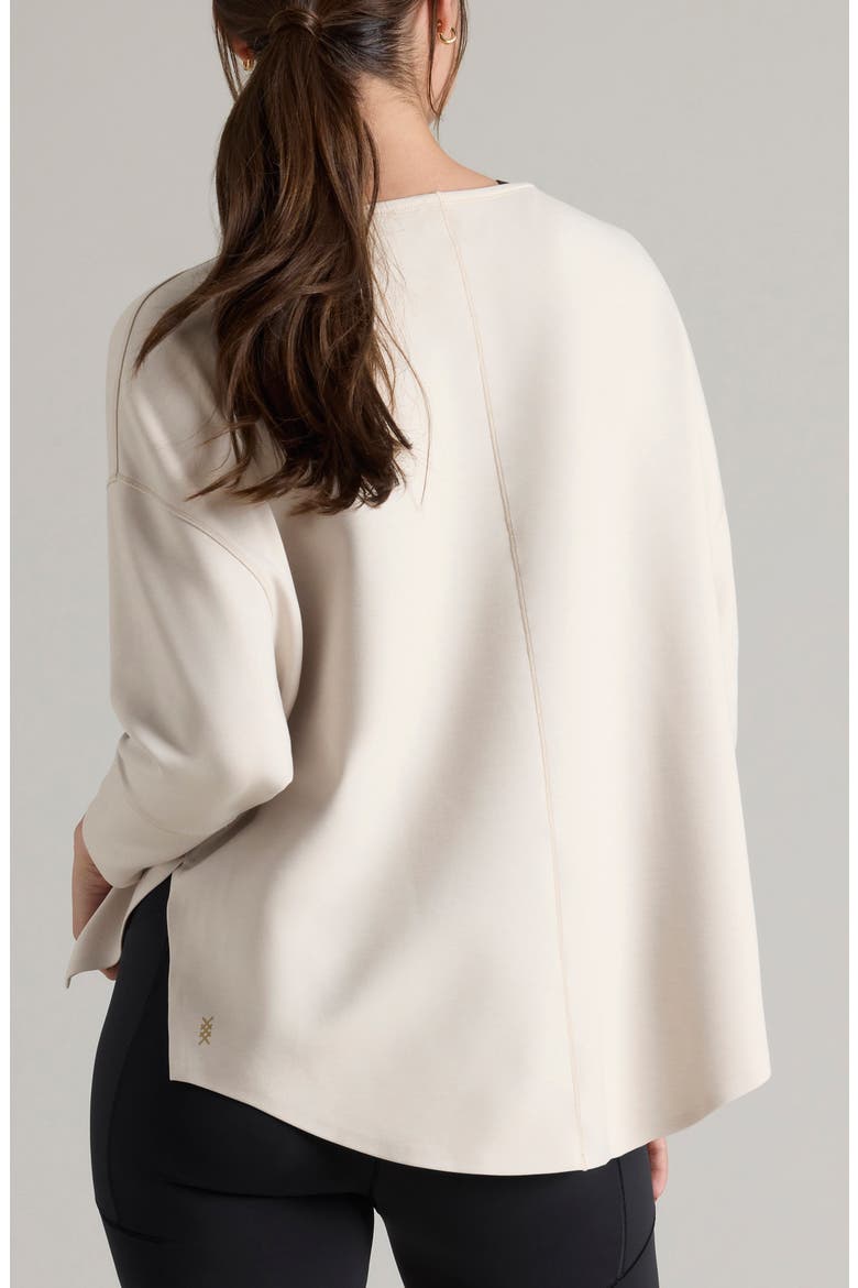 DreamGlow Pullover Sweatshirt, Alternate, color, SAND