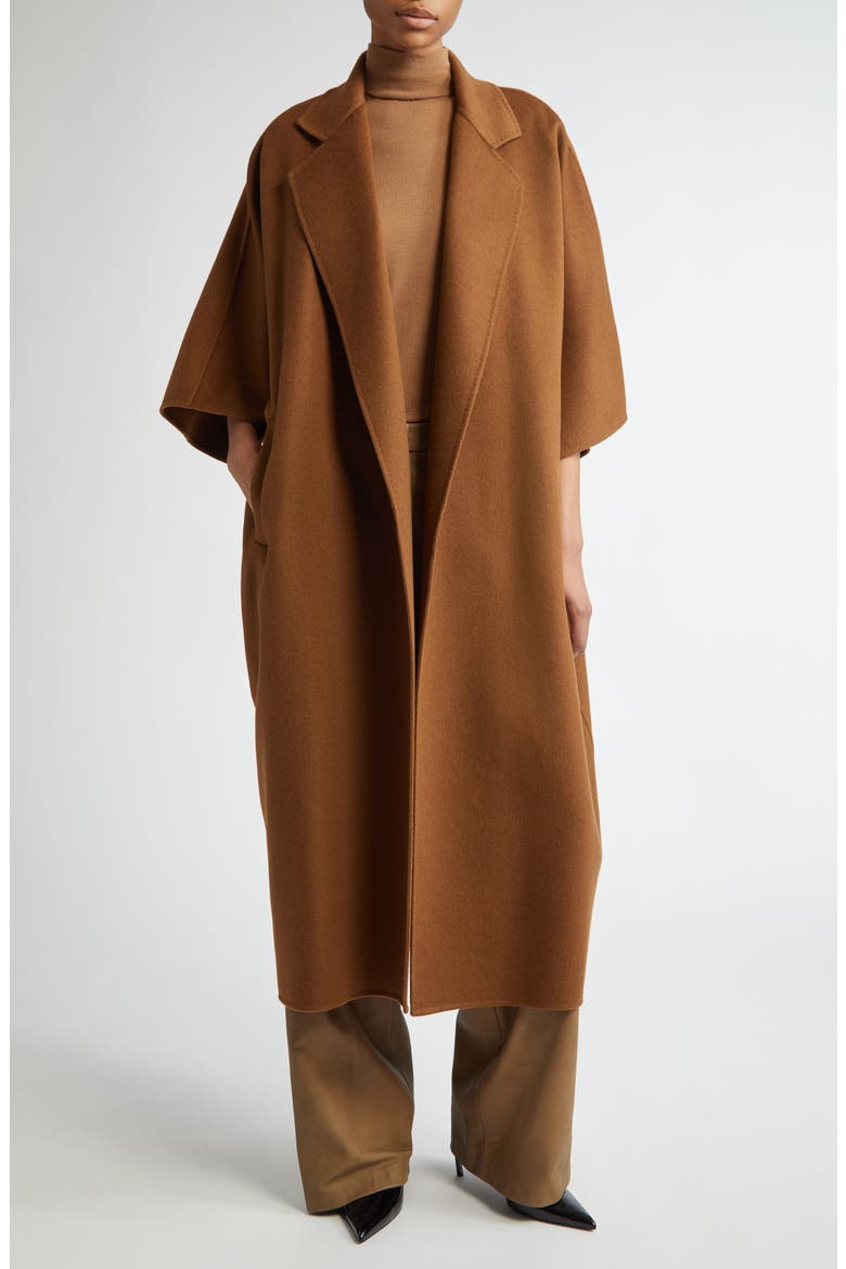 Gitano Camel Hair Cape Coat (Women) | Nordstrom