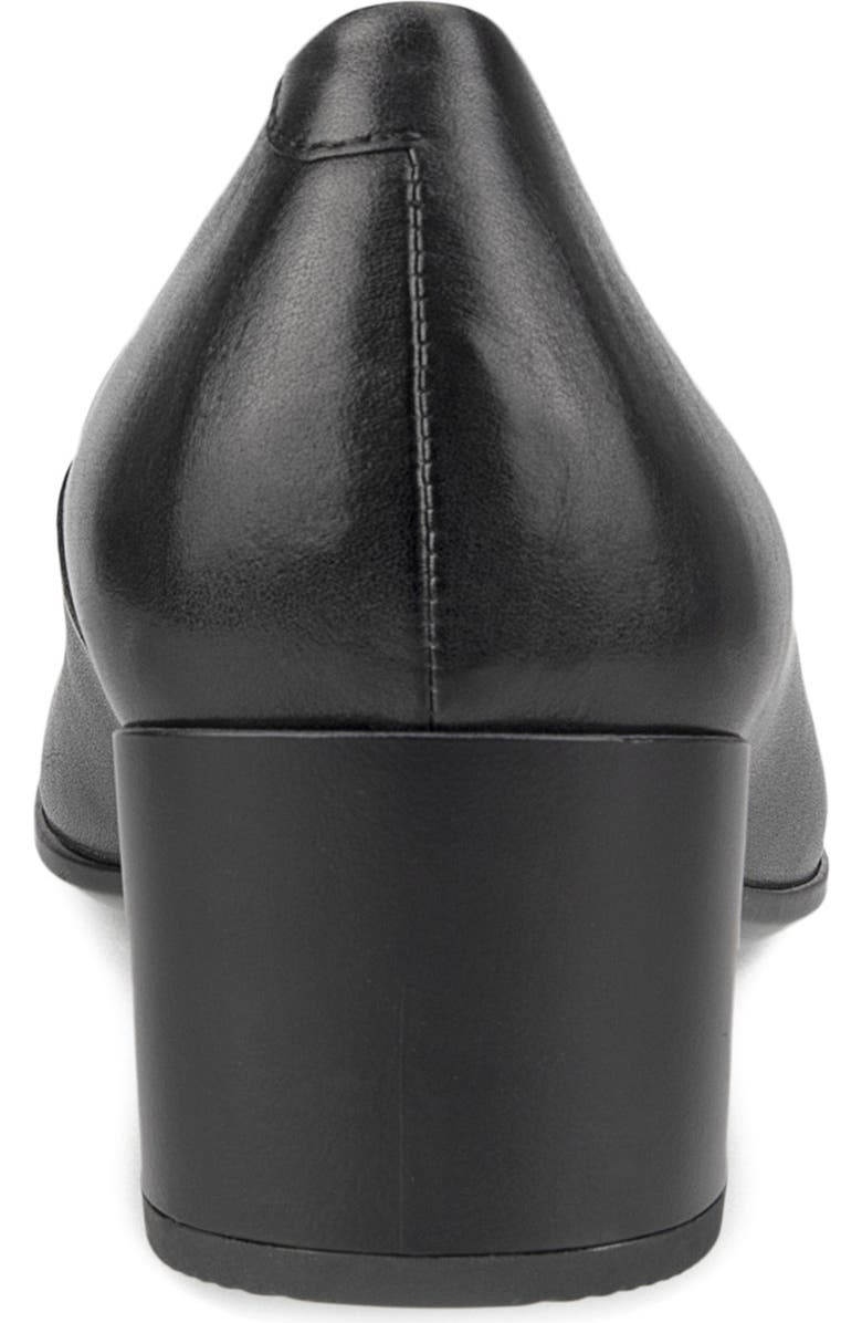 ECCO Block Heel Pump, Alternate, color, Black