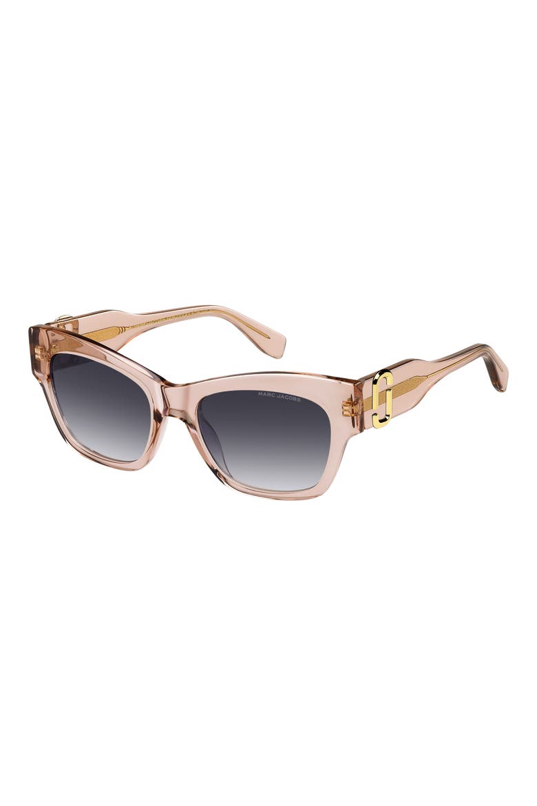 MARC 762/S 54mm Gradient Rectangular Sunglasses, Alternate, color, PINK