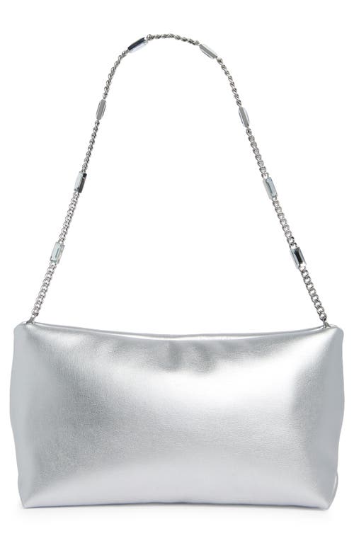 Kate Spade New York Anya Metallic Shoulder Bag In Silver