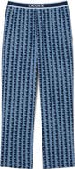 Lacoste Monogram Stretch Cotton Pajama Pants