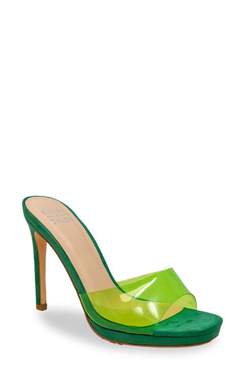 Square Toe Stiletto Sandal