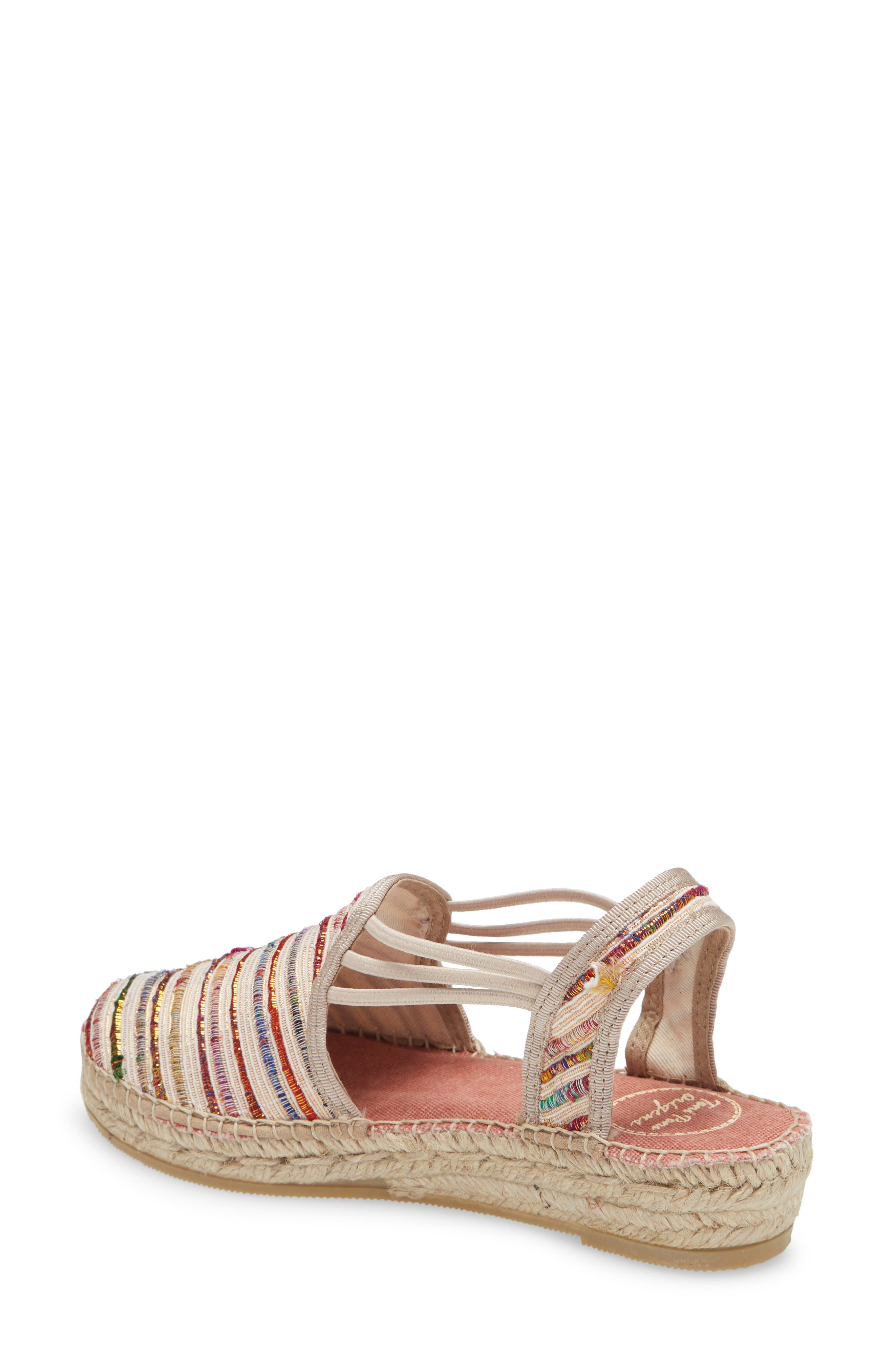 'Noa' Espadrille Sandal, Alternate, color, MULTI FABRIC