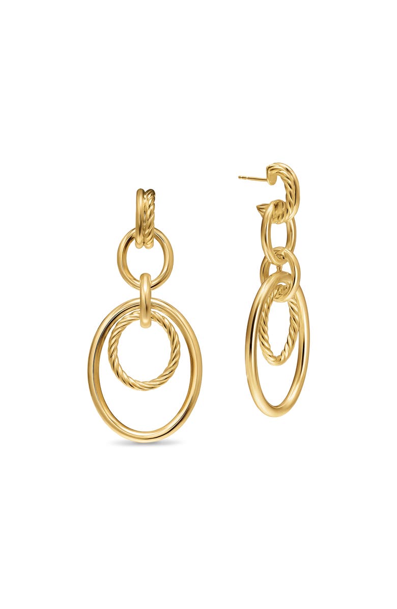 David Yurman Mercer<sup>®</sup> Mobile Drop Earrings in 18K Yellow Gold, Alternate, color, Yellow Gold