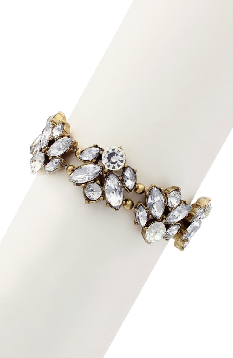 OLIVIA WELLES Lynda Crystal Bracelet, Main, color, 
