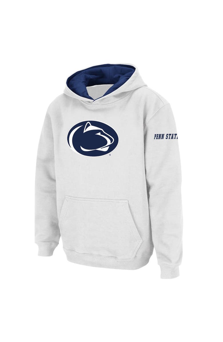 STADIUM ATHLETIC Youth Stadium Athletic White Penn State Nittany Lions Big Logo Pullover Hoodie, Main, color, White