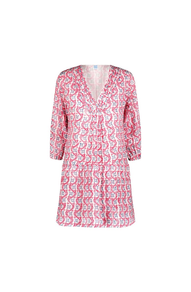 Mer St. Barth Marina Womens Mini Dress, Main, color, Pink