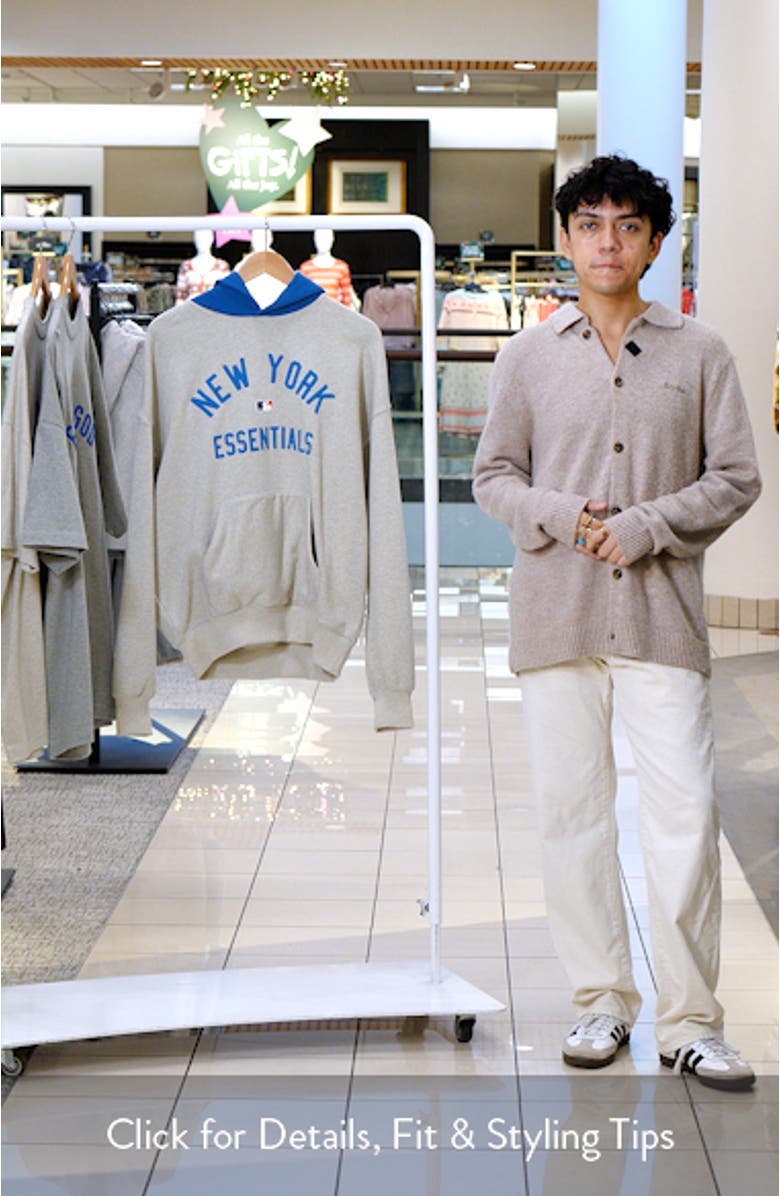 Mets Sport Fit Cotton Hoodie, sales video thumbnail