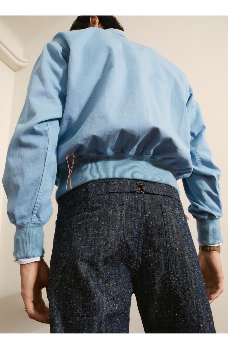 Fortela Russell Indigo Rinse Denim Trousers, Alternate, color, Blue