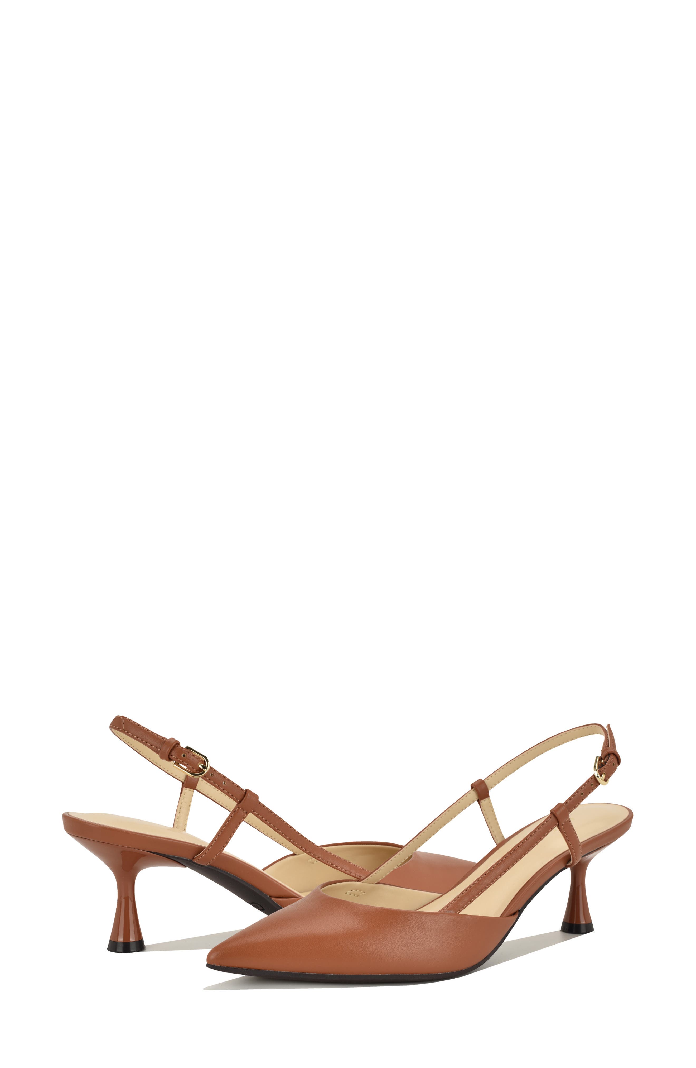 Rowen Slingback Pump, Alternate, color, BROWN SMOOTH