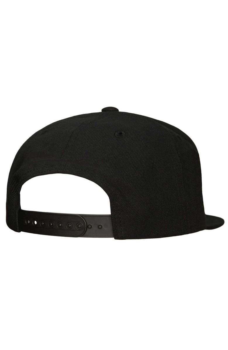 Mitchell & Ness Men's Mitchell & Ness Black Inter Miami CF Crest Snapback Hat, Alternate, color,