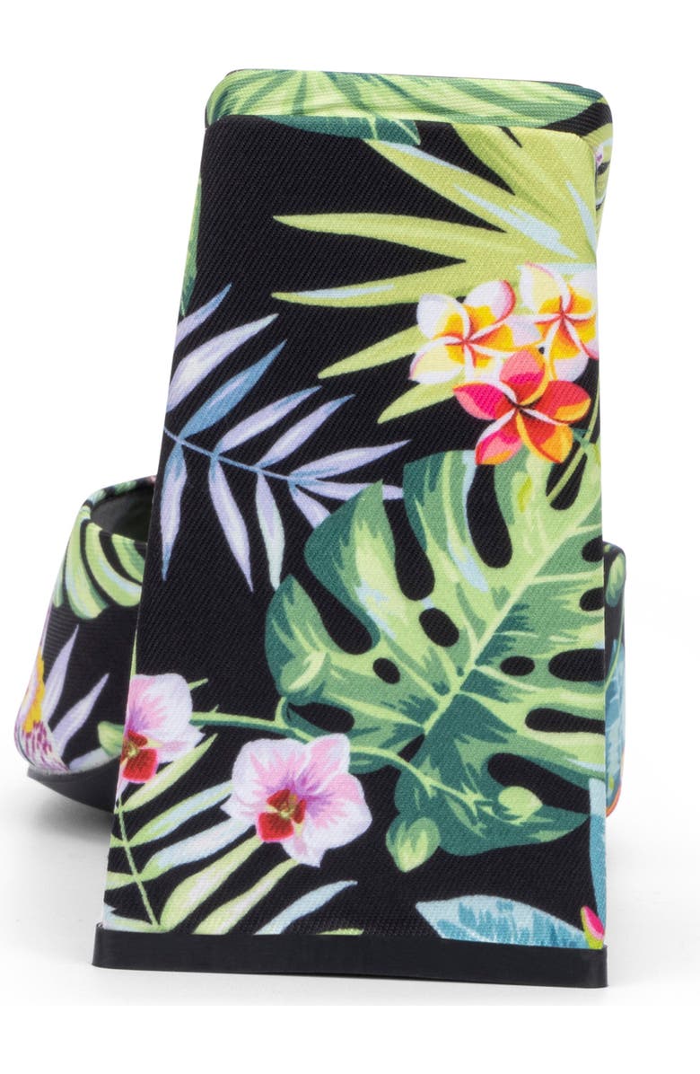 TORGEIS Paradise Tropical Print Block Heel Sandal, Alternate, color,