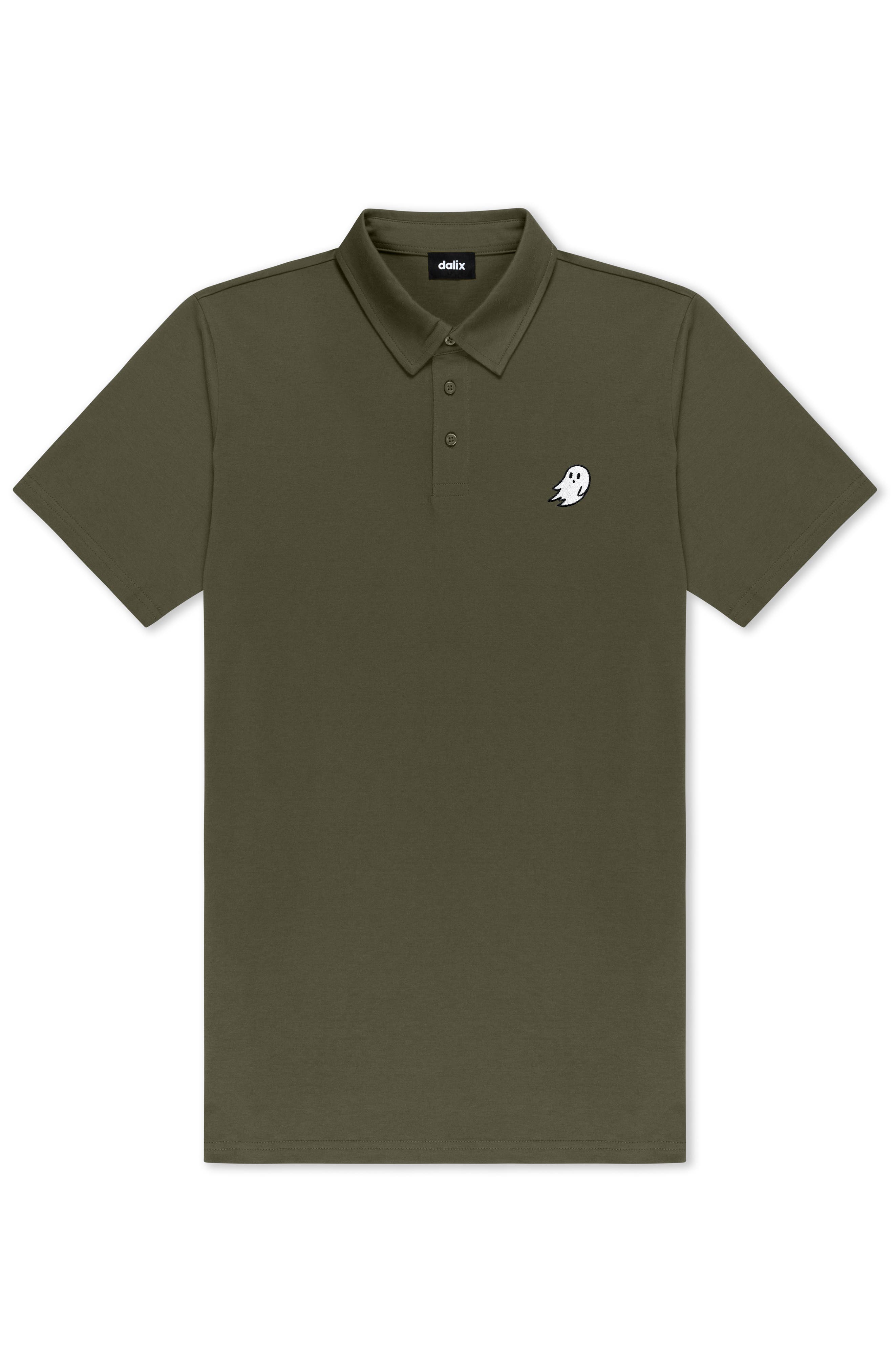 Ghost Midweight Short Sleeve Polo Shirt