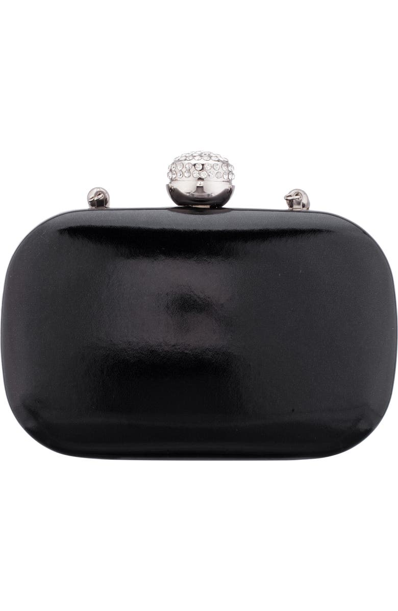 Nina Crystal Handle Minaudiere, Alternate, color,