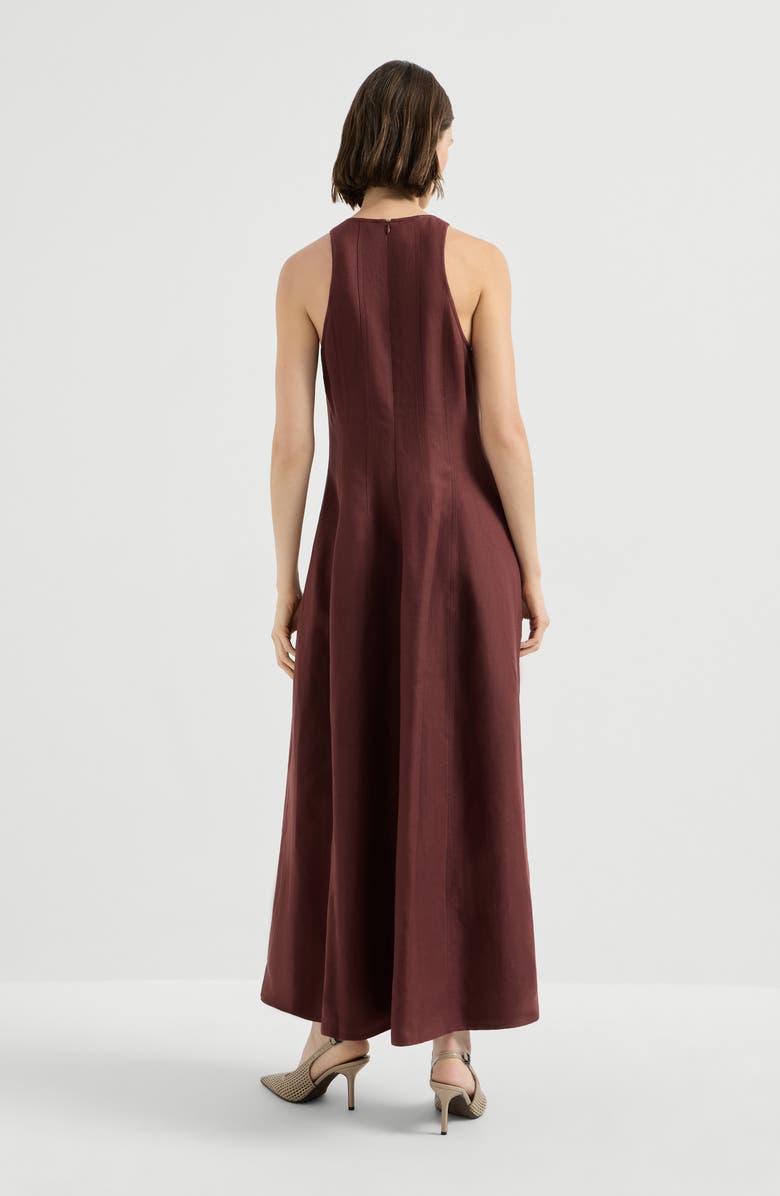 Brunello Cucinelli Fluid dress, Alternate, color, Bordeaux