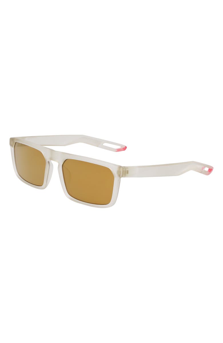 Nike NV03 55mm Rectangular Sunglasses, Alternate, color, 